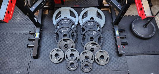 Olympic plates GYM set
