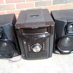 Sharp Stereo Speakers HDMI 