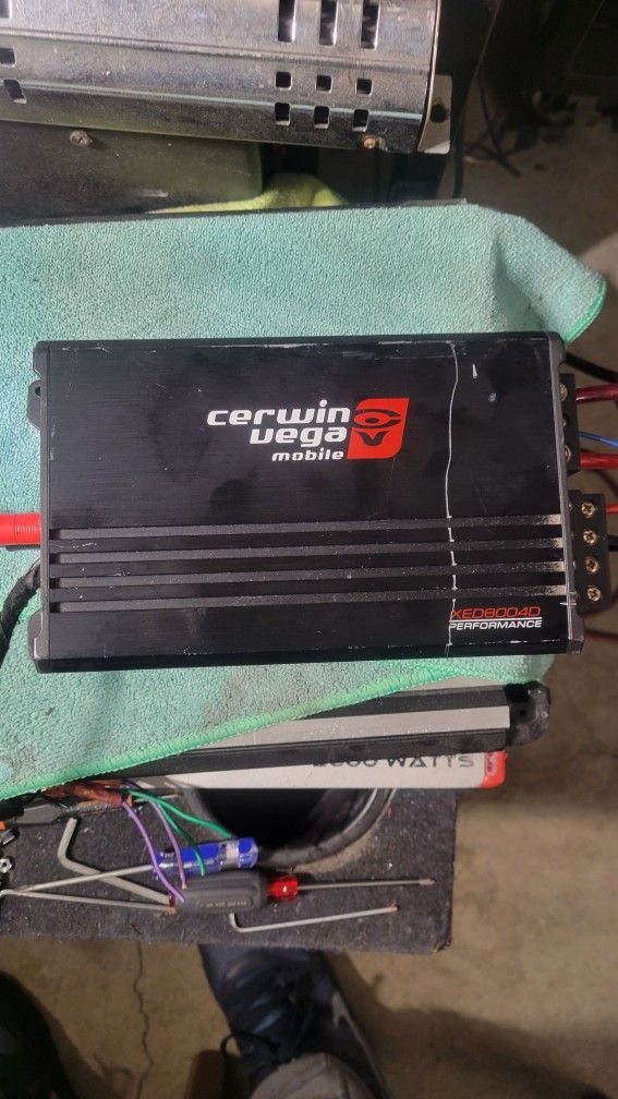 4 Channel Cervin Vega 600.4 Amplifier