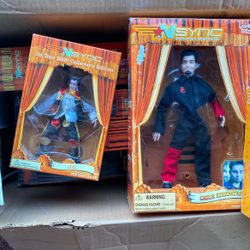 Full Set Of Big And Little NSYNC Dolls