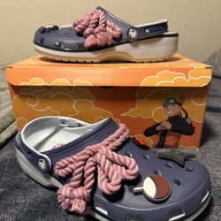 Naruto Sasuke Crocs 