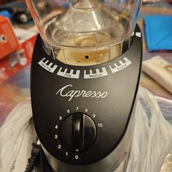 Free not working Capresso coffee grinder
