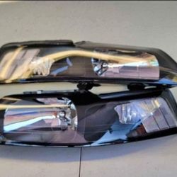 99-04 Ford Mustang Headlights Luces Micas Calaveras Faros Faroles Focos Headlamps 