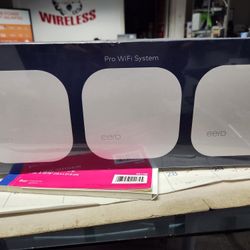 Eero Pro Wifi System. 3 To 5 Bedroom. 