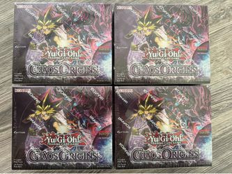 Yu-Gi-Oh Chaos Origins Booster Box Factory Sealed