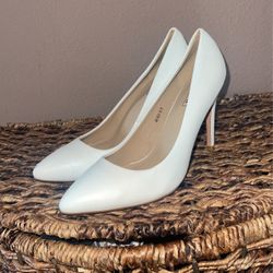 White Stilettos 8.5 