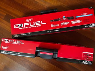 NEW MILWAUKEE M12 FUEL ONE KEY 12v BRUSHLESS CORDLESS 3/8in. DIGITAL TORQUE WRENCH