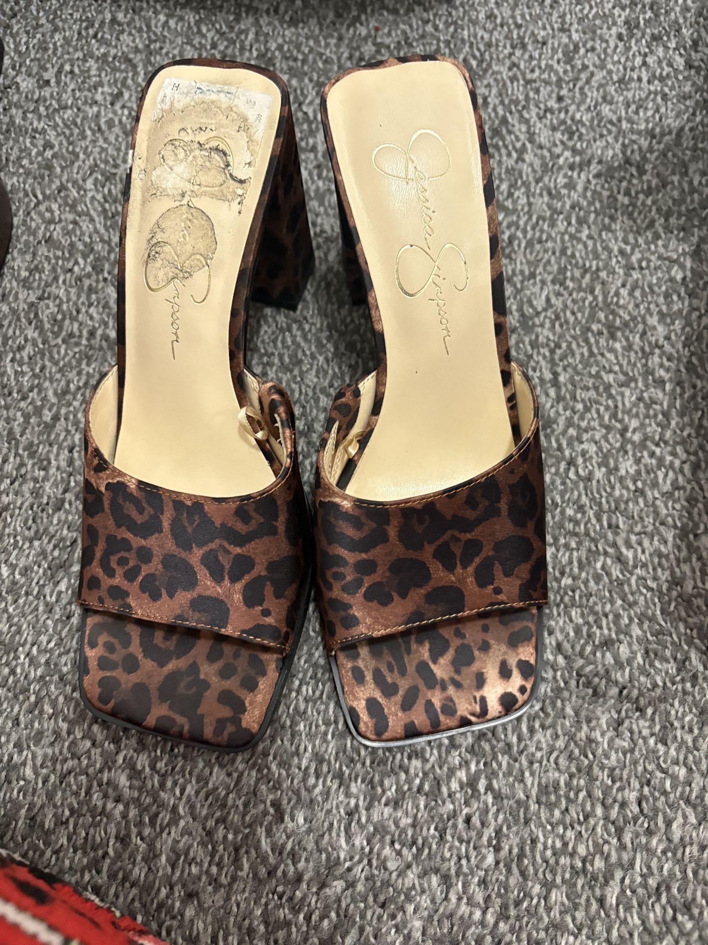 Cheetah Print Heels