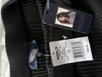 Rachel Roy Black Shirt Size Medium 