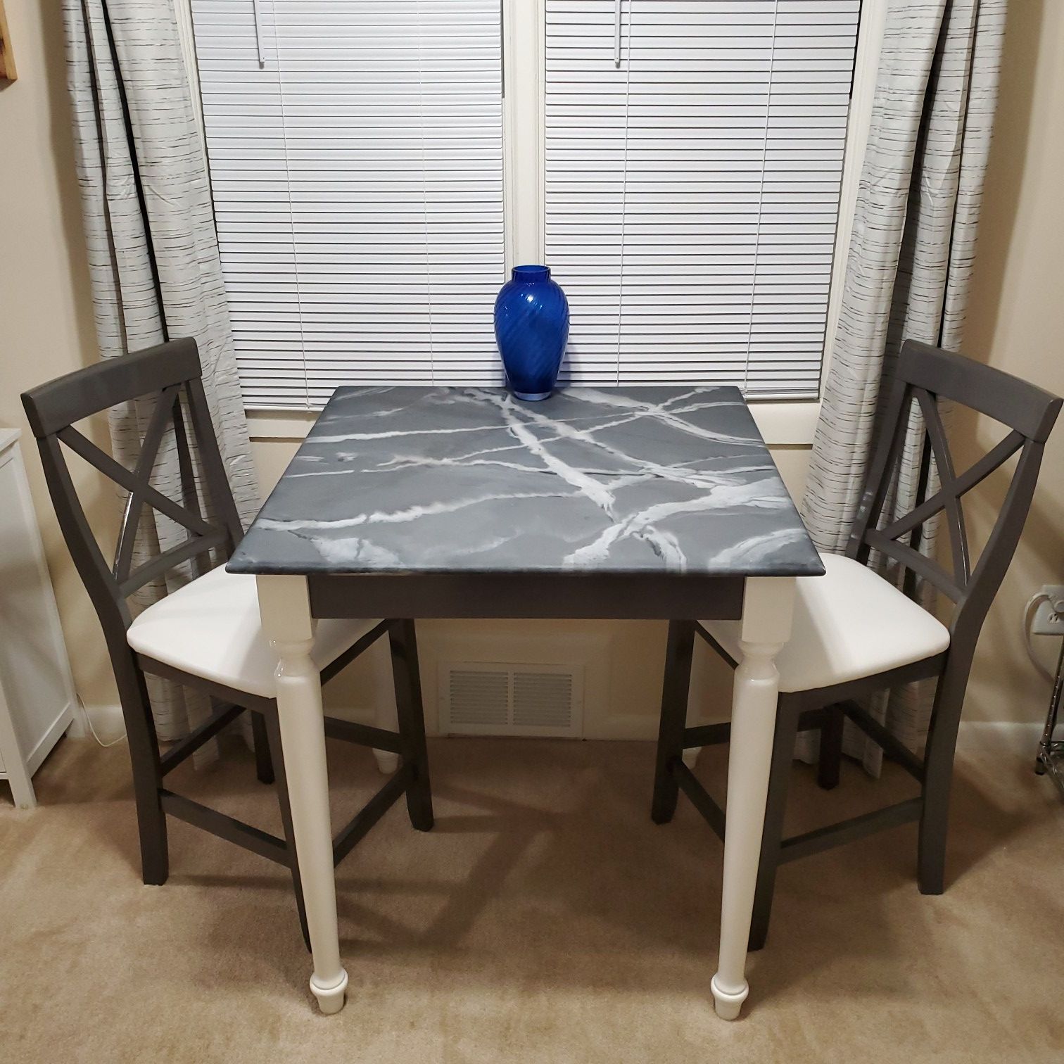 Table and chairs