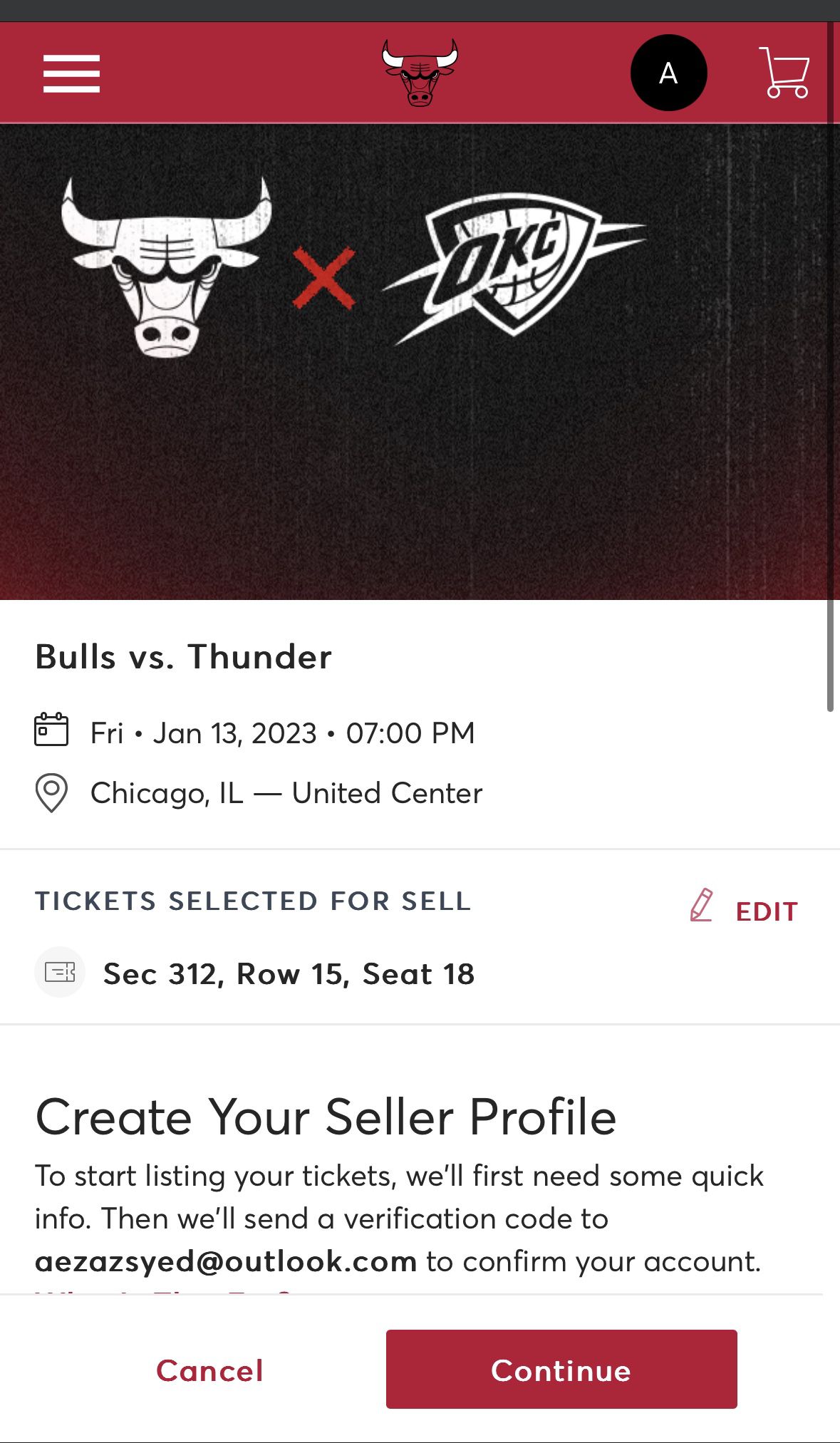 Chicago Bulls Ticket For Tonight