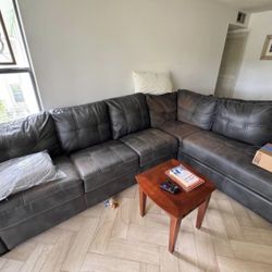 Rooms To Go Grey Sectional 