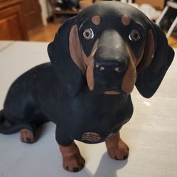 Ceramic Handpainted Dachshund