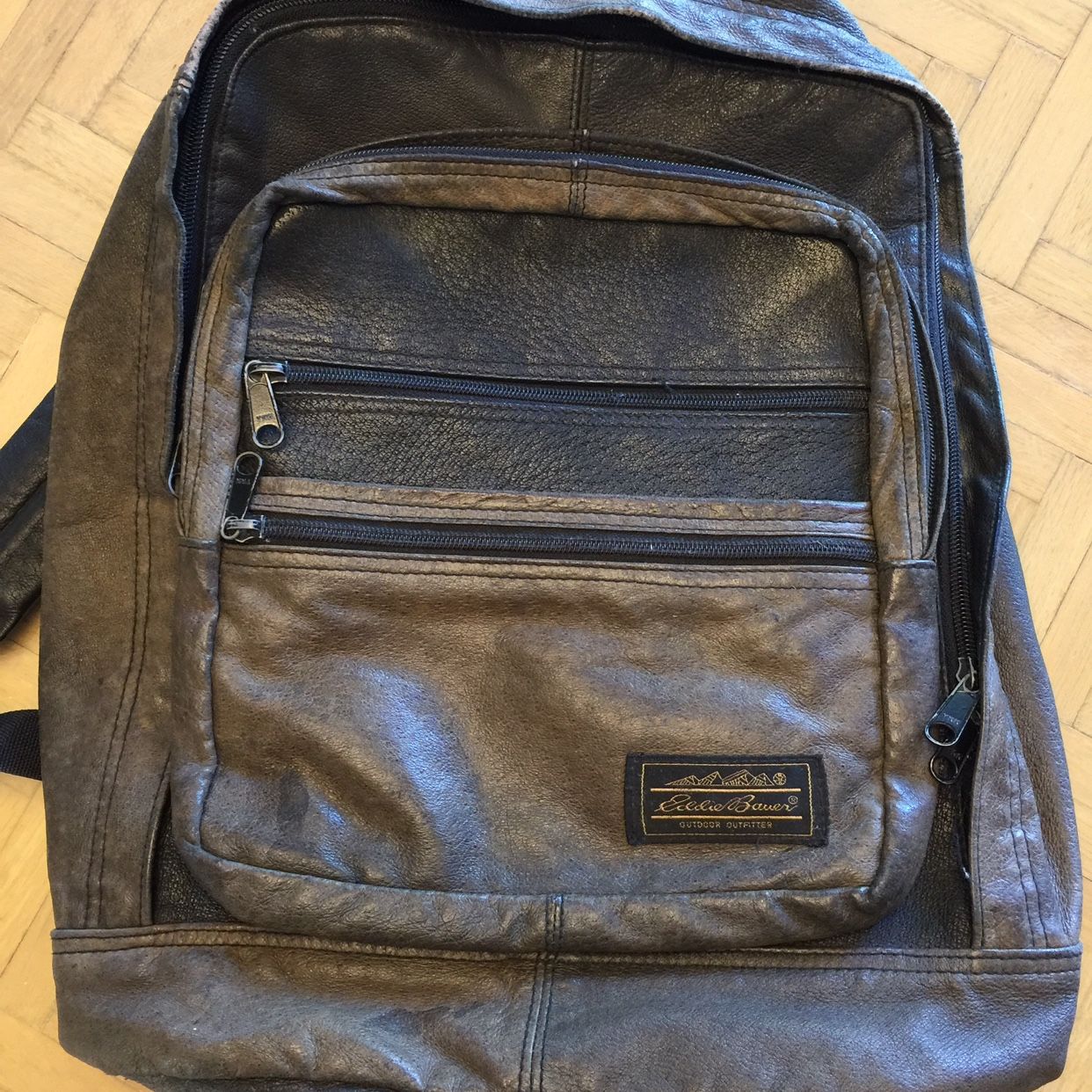 Vintage Eddie Bauer Canvas Backpack 90s Hiking Y2K | eBay