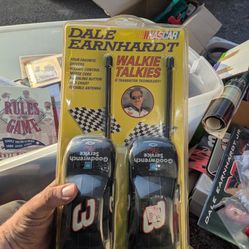 Dale Earnhardt Walkie Talkies.