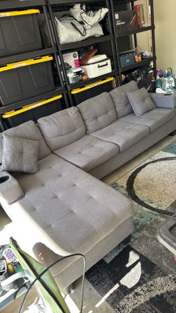 Gray Sectional great condition!