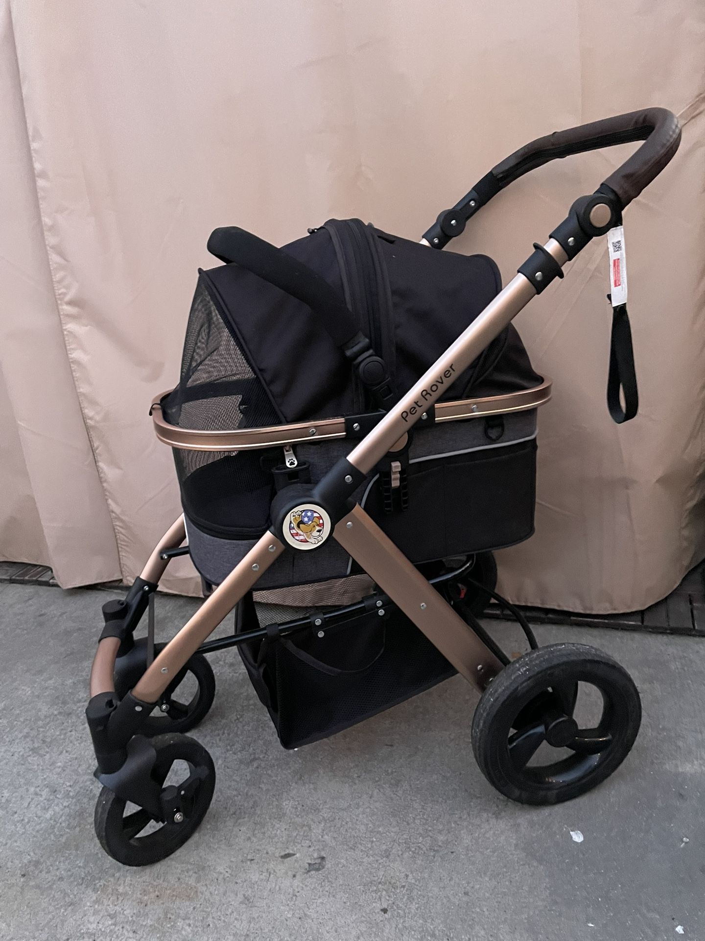 HPZ™ PET ROVER PRIME Luxury 3-In-1 Stroller For Pets!