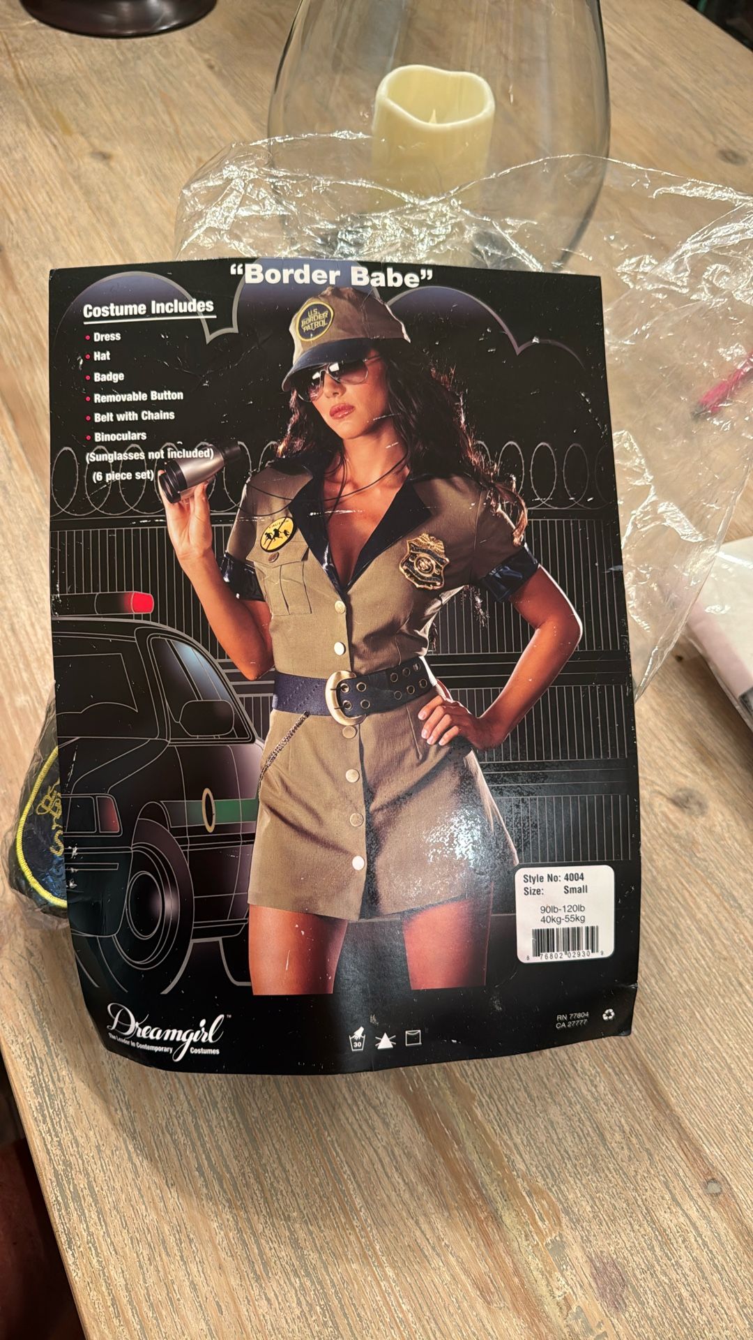 Super Sexy Border, Babe Halloween Costume For Women