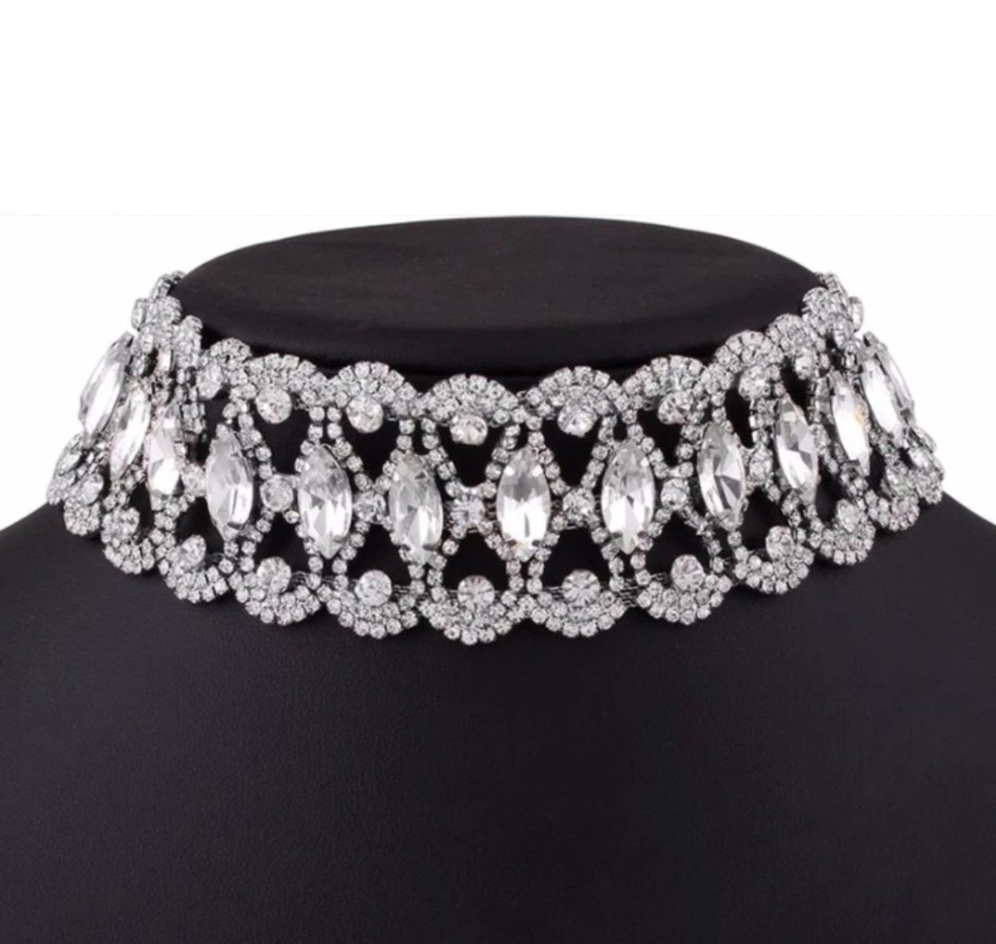 Rhinestone Choker Necklace 2020 Statement Necklace