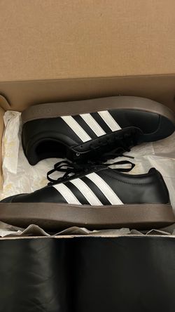 Adidas Black White Gum Sneakers