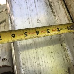 6 inch Aluminum over 10 Feet Long, I Have Two