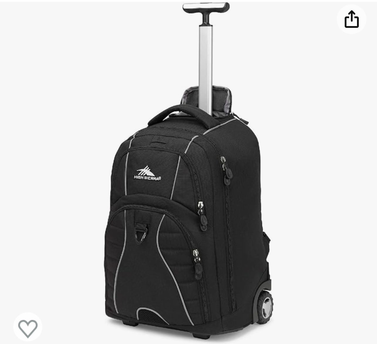 High Sierra Rolling Backpack 