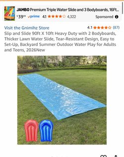 Brand new 90 foot slip and slide