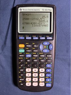 TI-83 Plus Calculator