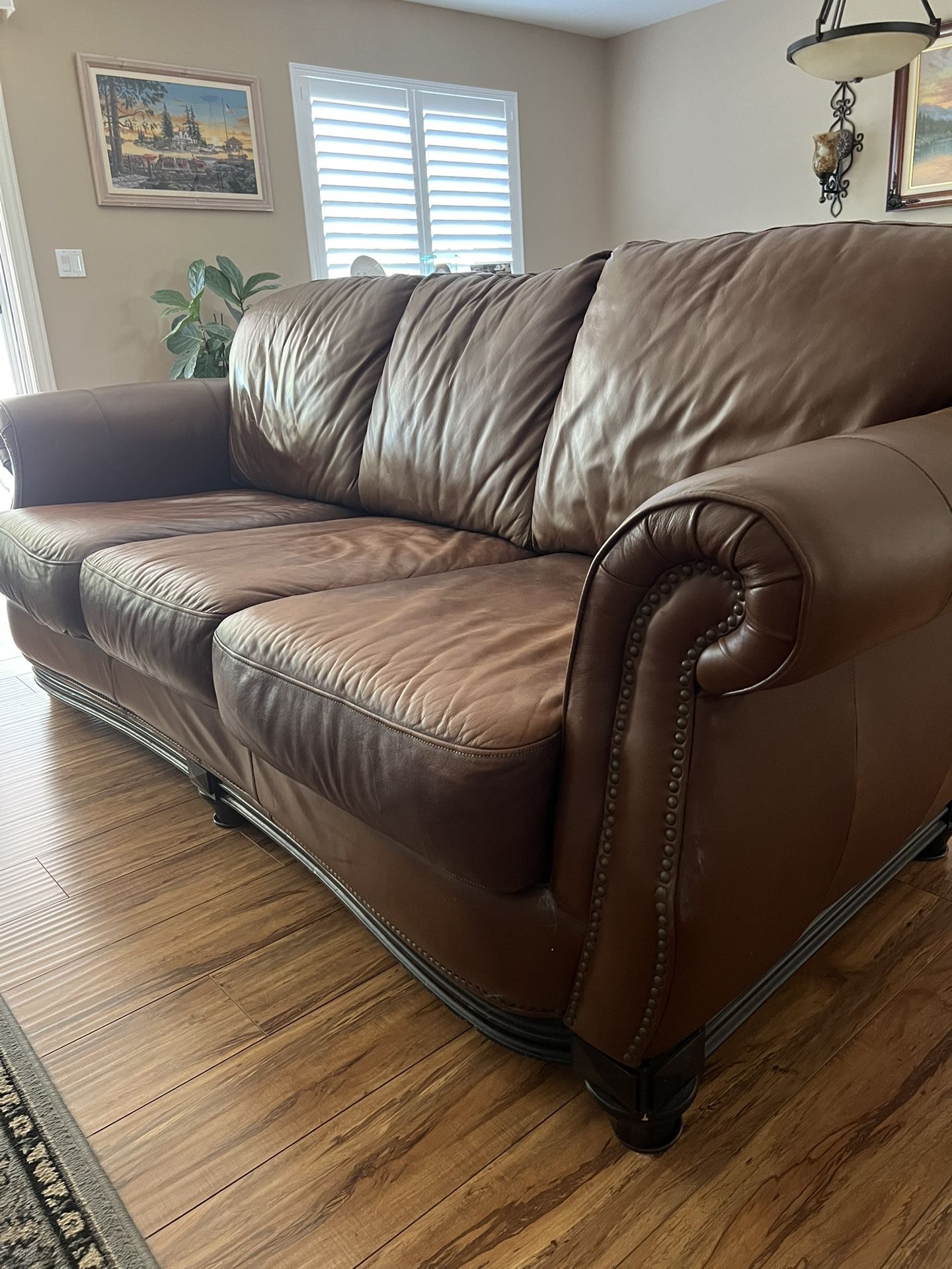 Leather Couch