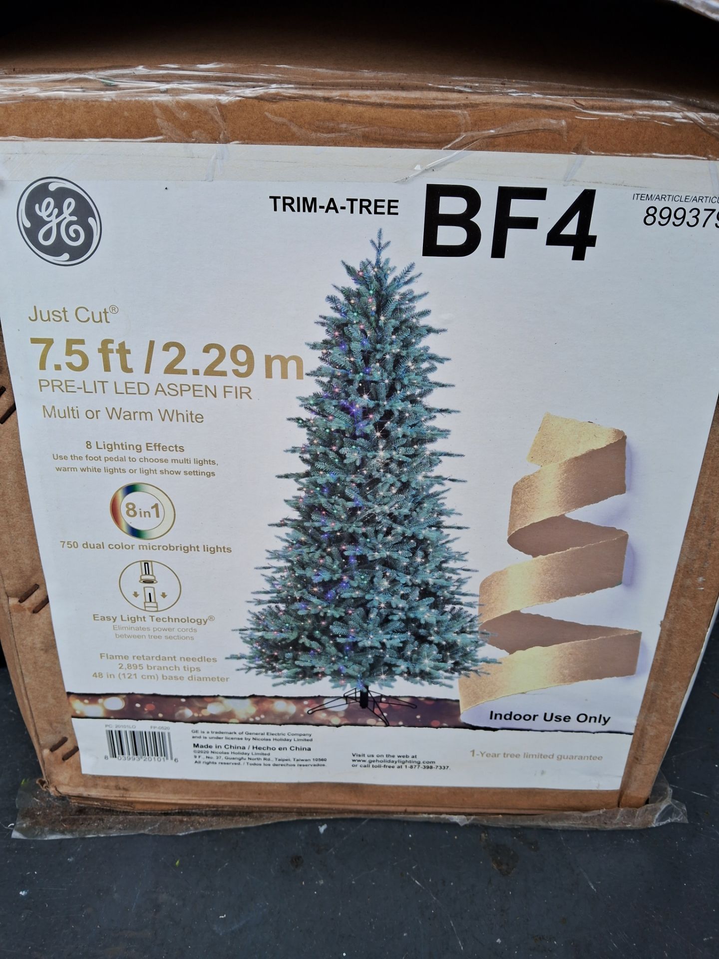 GE Christmas Tree BF4 Item 899379