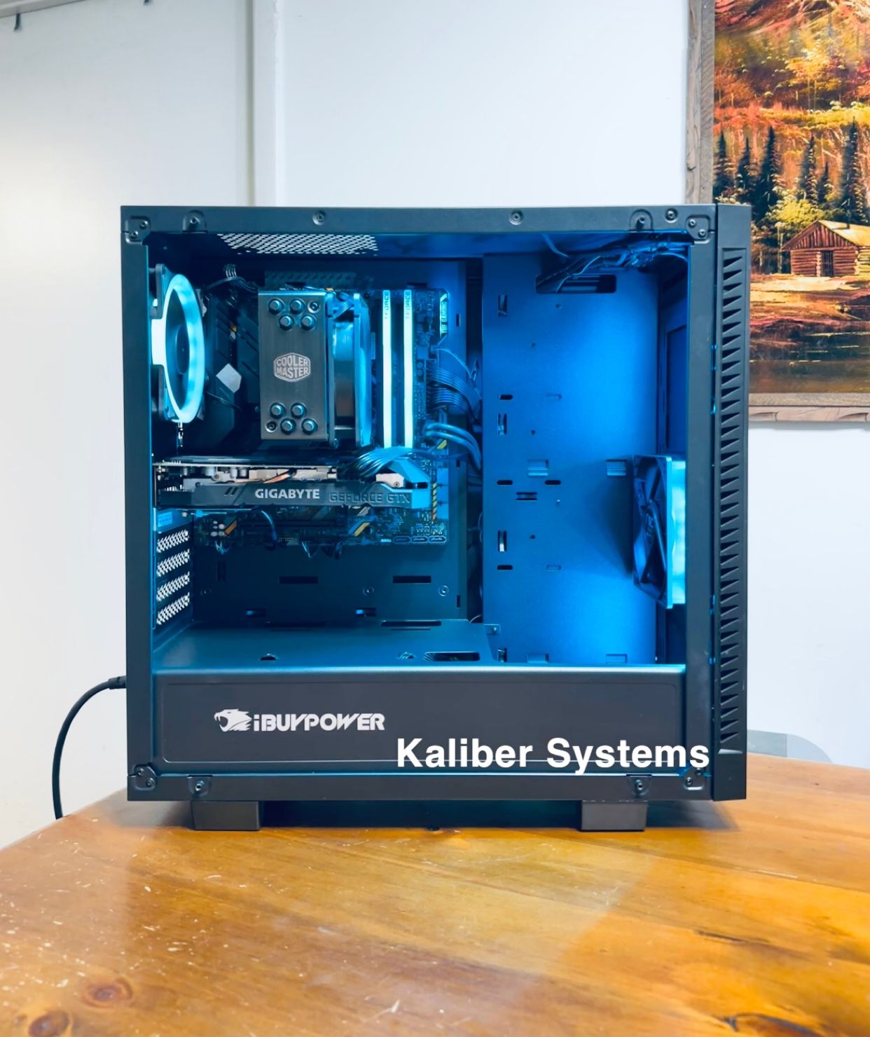 Custom Gaming Computer with Intel i7 8700, 1660 GTX Ti, 500GB NvME SSD