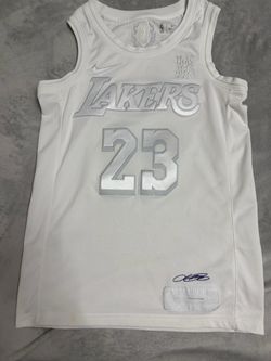 Nike Lakers #23 LeBron James MVP Jersey