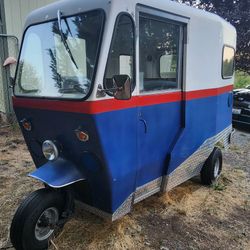 1965 Westcoaster Mailster Cushman Taylor Grumman Divco Delivery Van Scooter Trike 3 Wheeler Mail Vintage Antique Postal Vw Bus Bug KTM Honda Kawasaki 