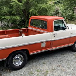 72 Ford F-100 Bump side
