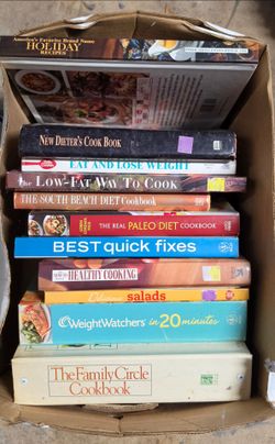 Assorted cookbooks