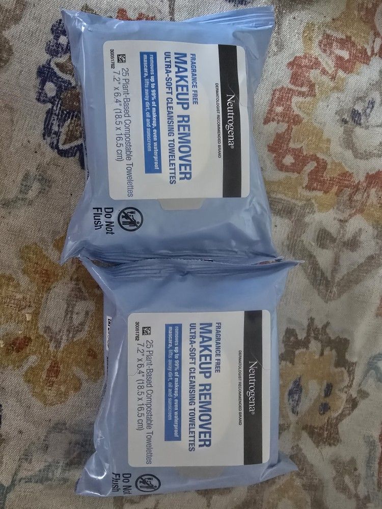 Neutrogena Makeup Remover Wipes, Fragrance Free