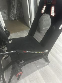 Simulator Racing With Chair