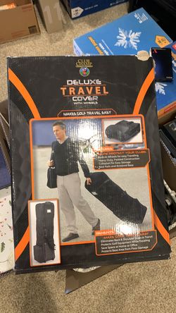 Golf club travel cover