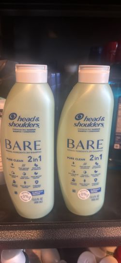 Bare head and shoulders