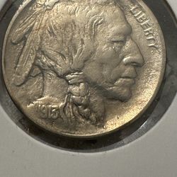 1913 Indian Head /Buffalo Head Nickel (TYPE 1) UNC Conditions