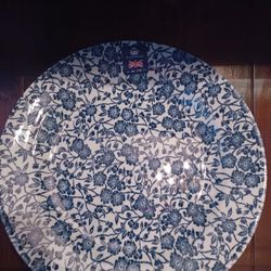 Royal Wessex Victorian Calico Blue 