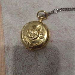 Mickey Mouse Pocket Watch 