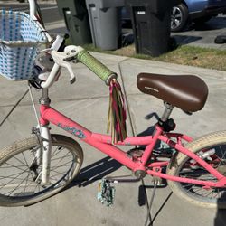 Girls Bike 20” Bubble Pop Pink