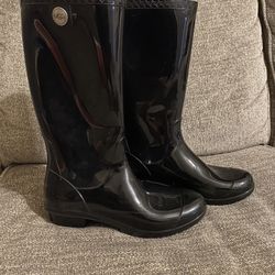 Black Sienna UGG Rain Boots 