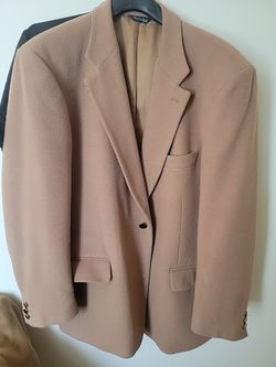 Sport Coat Cashmere Size 42 Dbl/single Breast