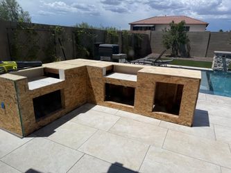 Stucco work