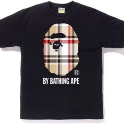 Bape Burberry T-shirt