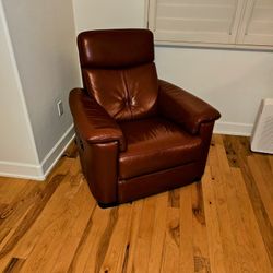 Leather Electric Recliner