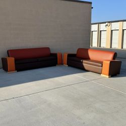 *Free Delivery* New Custom Commercial Couch Sofa Set