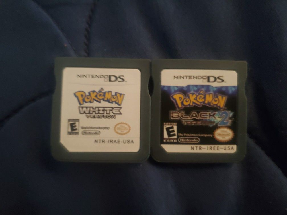 Pokemon White 1 And Black 2 Nintendo DS Video Game Cartridge